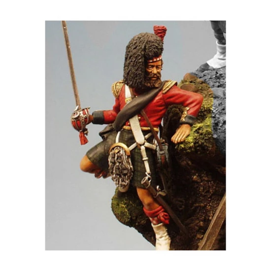 54mm Scale 42th Black Watch Officer, Crimea 1854