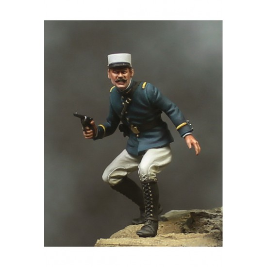 54mm Scale French Foreign Legion Officer 1903 (metal figure)