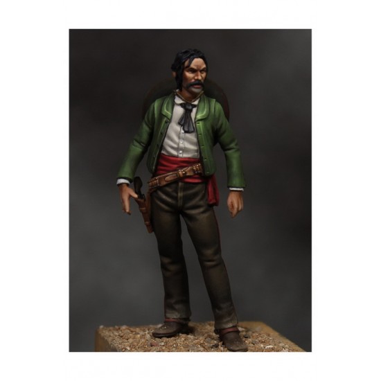 54mm Scale Mexican Gungslinger (metal figure)