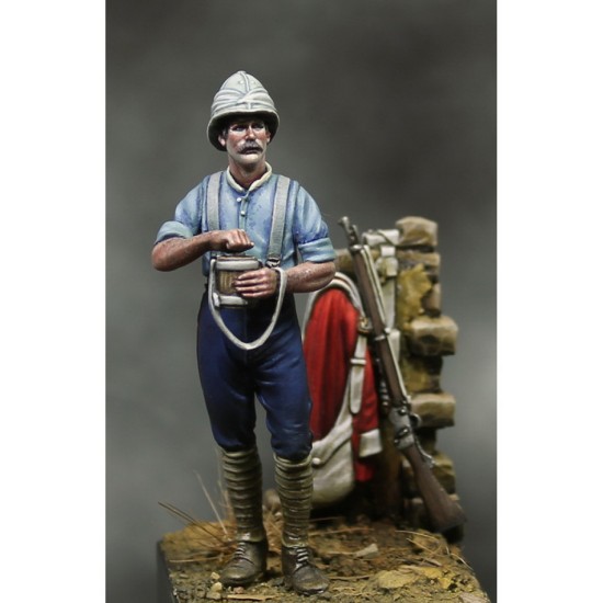 54mm Scale British Soldier, Afghanistan 1879, Ginnis 1885 (metal figure)