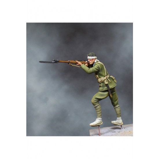 54mm Spanish Legionay Firing, Rif War 1921 (metal)