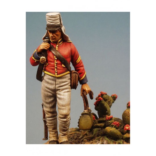 54mm Scale Spanish Hussar, Pavia reg, Morocco 1911