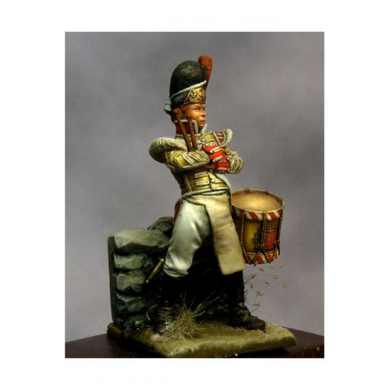 54mm Scale British Boy Drummer, Albuhera 1811