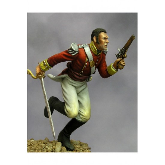 54mm Scale British Officer, 88th reg, Badajoz 1812