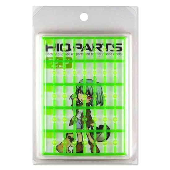 Clear Dome Green M (Diameter:4.0mm-6.0mm, 1pc)