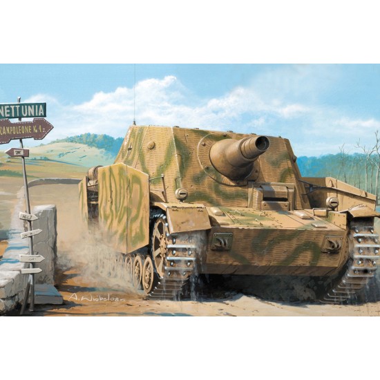 1/35 German Sturmpanzer IV SdKfz.166 "Brummbar" Mid Production