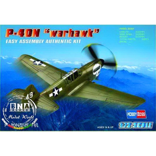 1/72 Curtiss P-40N Kittyhawk