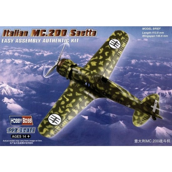 1/72 Italian Macchi MC.200 Saetta