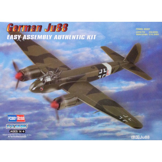 1/72 German Junkers Ju 88 Fighter