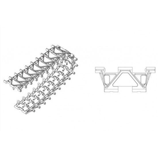 1/35 Track for M2/M3/LVTP7/MLRS Early