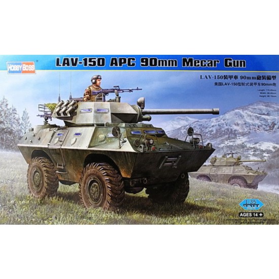 1/35 LAV-150 APC 90mm Mecar Gun