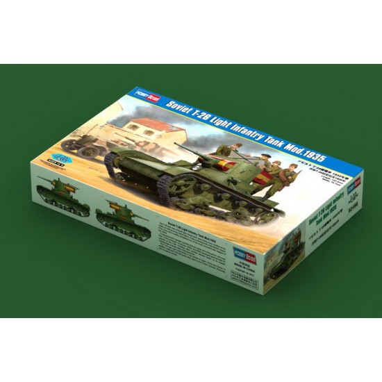 1/35 Soviet T-26 Light Infantry Tank Mod.1935