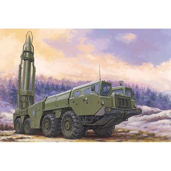 1/72 Soviet (9P117M1) Launcher w/R17 Rocket of 9K72 Missile Complex "Elbrus"(Scud B)