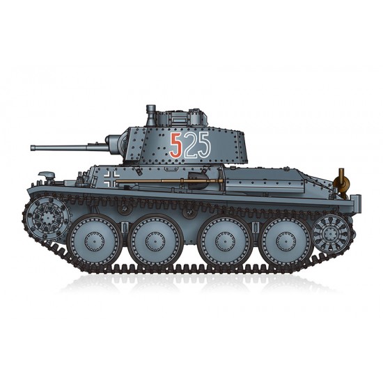 1/72 German Pz.Kpfw. 38(t) Ausf.E/F