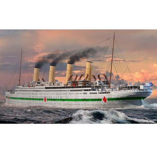 1/700 HMHS Britannic White Star Ship