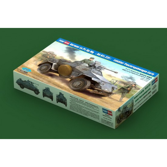 1/35 German Le.Pz.Sp.Wg (SdKfz.221) Leichter Panzerspahwagen - Early