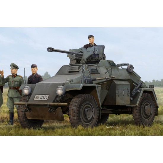 1/35 German Le.Pz.Sp.Wg (Sd.Kfz.221) Leichter Panzerspahwagen - Late Version