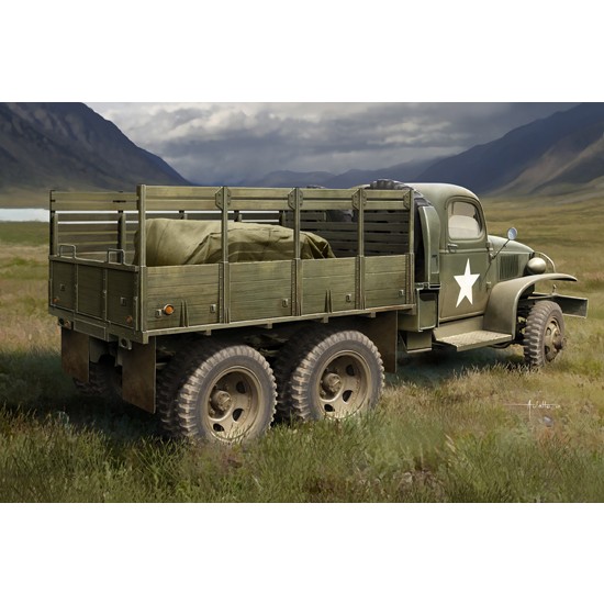 1/35 US GMC CCKW-352 Wood Cargo Truck