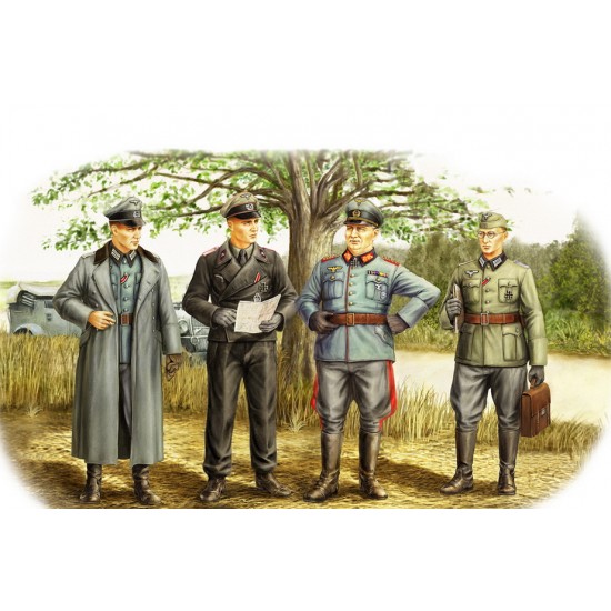 1/35 German Officer (4 figures)