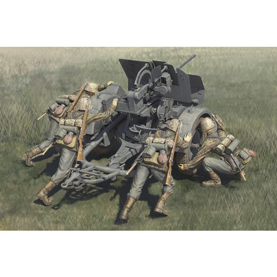 1/35 German 20mm Flak 38 Crews