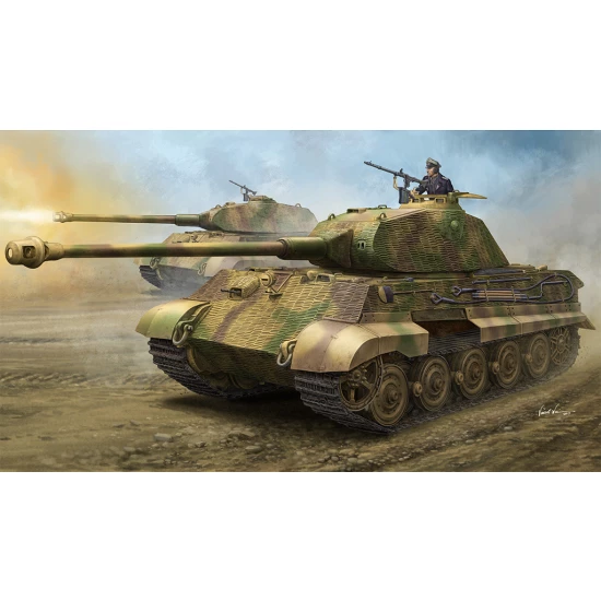 1/35 German SdKfz.182 King Tiger "Porsche Turret" w/ Zimmerit 