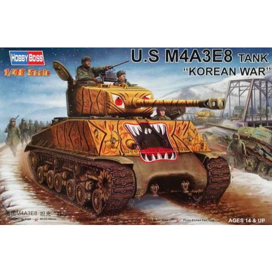 1/48 US M4A3E8 Sherman Medium Tank