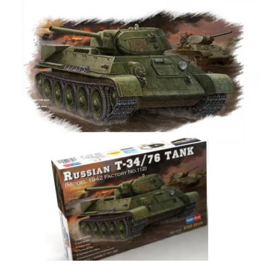 1/48 Russian T-34/76 Model 1942 Factory No.112 Tank