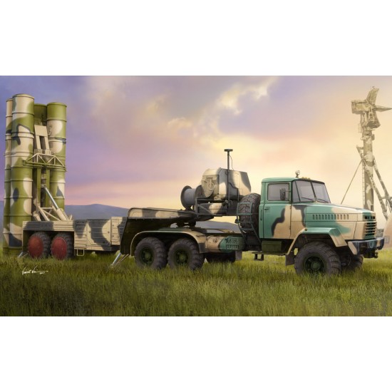 1/35 Russian KrAZ-260B Tractor with 5P85TE TEL S-300PMU