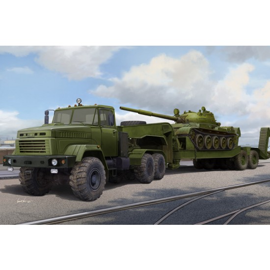 1/35 Ukraine KrAZ-6446 Tractor w/MAZ/ChMZAP-5247G Semitrailer