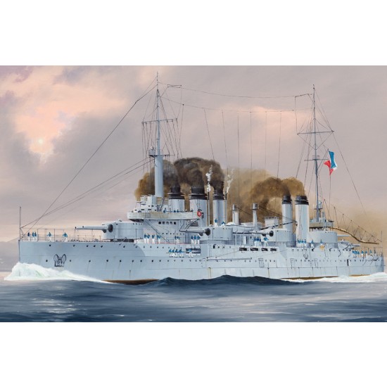 1/350 French Navy Semi-Dreadnought Battleship Danton