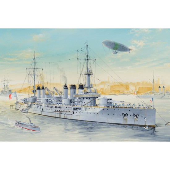 1/350 French Navy Pre-Dreadnought Battleship Voltaire
