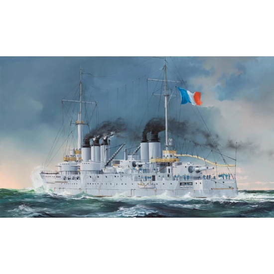 1/350 French Navy Pre-Dreadnought Battleship Condorcet