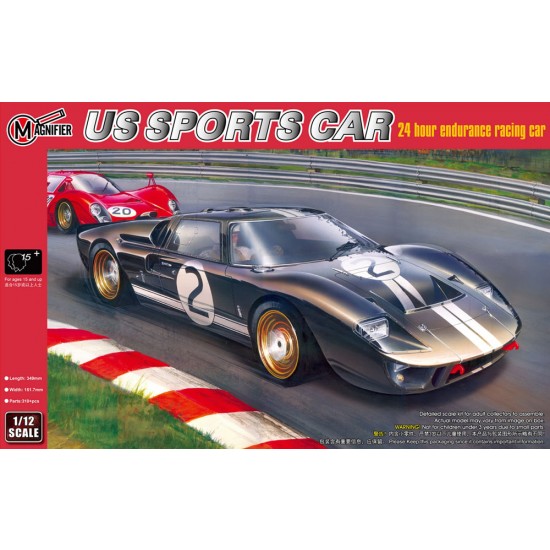 [Magnifier] 1/12 US Sports Car Ford GT40 Mk.II 1966 LM