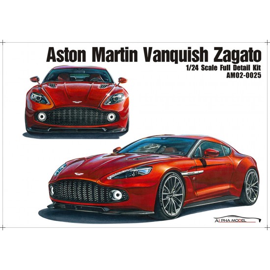 1/24 Aston Martin Vanquish Zagato Full Resin Kit