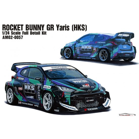 1/24 Rocket Bunny GR Yaris (HKS)