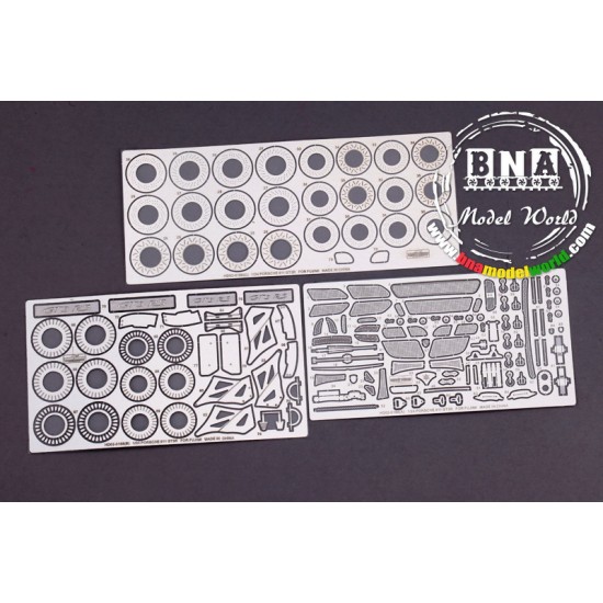 Detail-up parts for 1/24 Porsche 911 GT3R for Fujimi kit