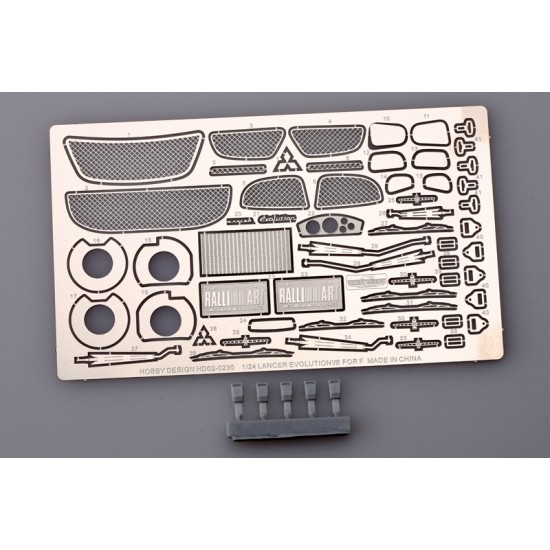 1/24 Mitsubishi Lancer Evolution VIII Detail-up set for Fujimi kit (PE+Resin parts)