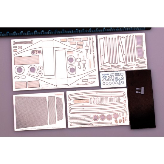 1/24 Ferrari 512TR Detail-up Set for Fujimi kit (PE+Resin part)