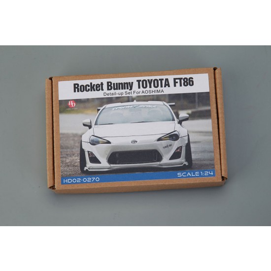 1/24 Toyota 86' 2012 Greddy & Rocket Bunny Detail-up Set for Aoshima kit