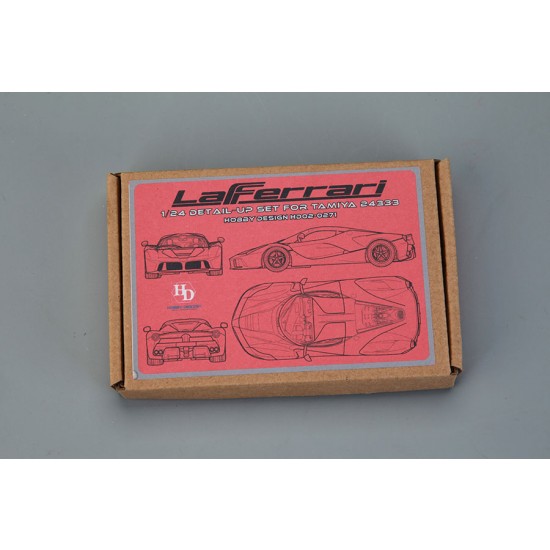 1/24 LaFerrari Detail-up Set for Tamiya 24333 kit (PE+Resin )
