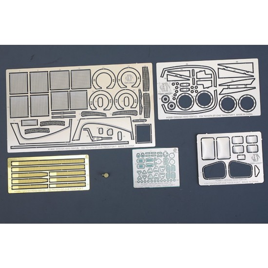 1/24 Toyota GT-One TS020 Detail-up Set for Tamiya kit (Photoetch+Resin parts)