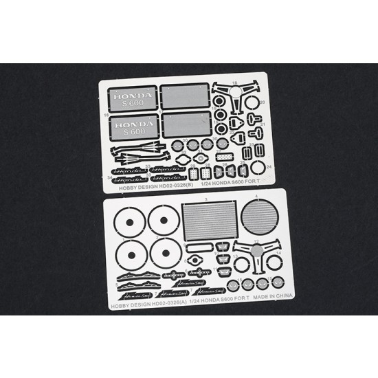 1/24 Honda S600 Detail-up Set for Tamiya #24340 kit