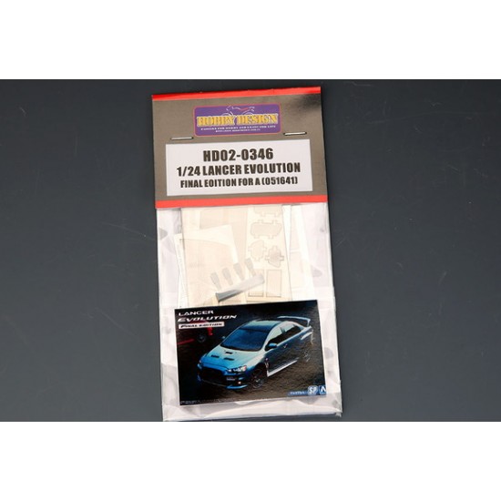 1/24 Mitsubishi Lancer Evolution X Final Edition Detail-up Set for Aoshima kit #051641