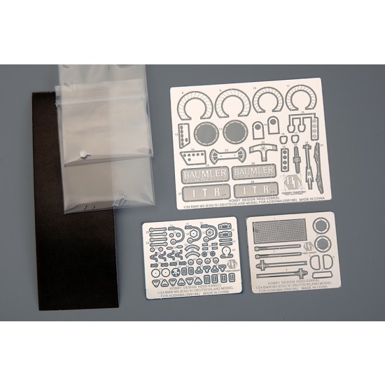 1/24 BMW M3 (E30) 1991 Deutschland Model Detail-up Set for Aoshima kit #098196