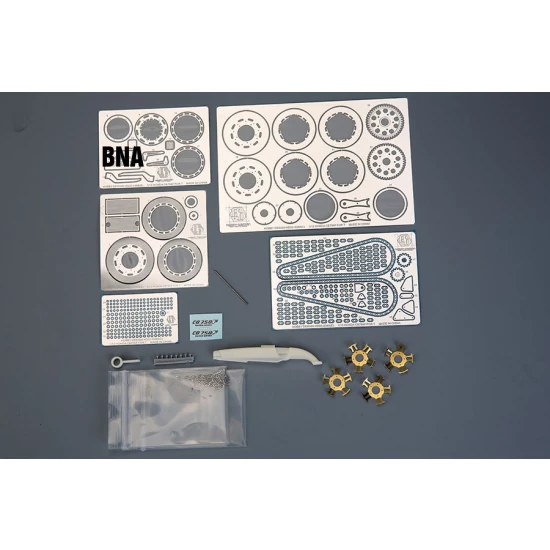1/12 Honda CB750F Detail-up Set for Tamiya kit #14066 (PE, Metal parts, Resin, Logo)
