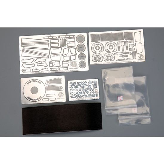 1/24 Xanavi Nismo GT-R(R34) Detail Set for Tamiya kit #24268