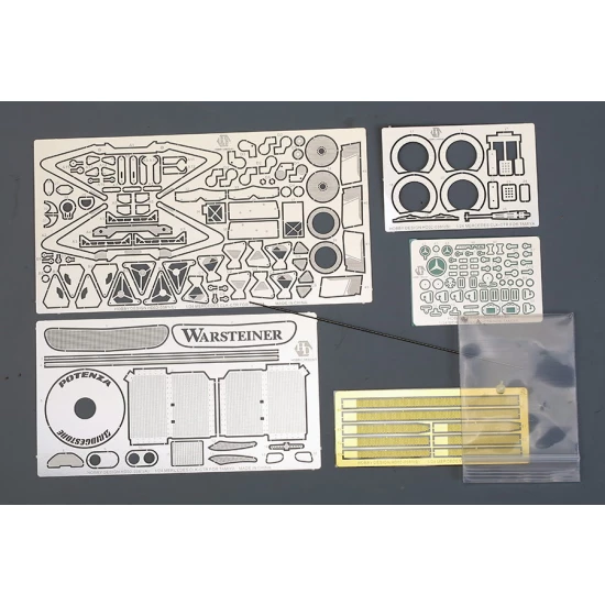 1/24 Mercedes-Benz CLK-GTR Detail Set for Tamiya kits (PE + Metal parts + Resin)