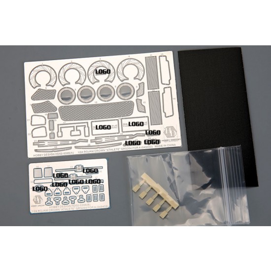 1/24 Rojam Crown "Athlete" GRS204 Detail Set for Aoshima kit #049402 (PE & Resin)