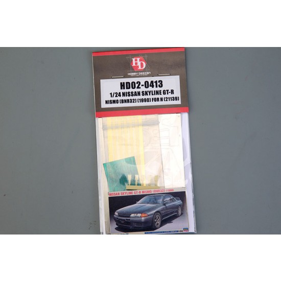 1/24 Nissan Skyline GT-R Nismo BNR32 1990 Detail Set for Hasegawa kit #21139