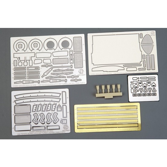 1/24 Toyota Supra A70 3.0GT Turbo Limited 1988 Detail Set for Hasegawa #21140